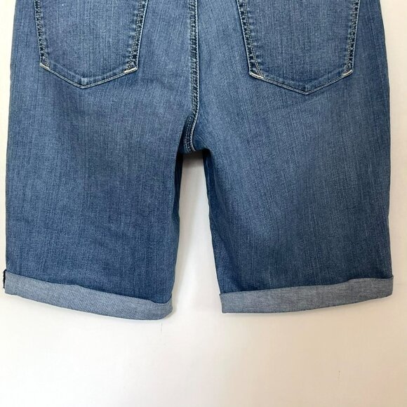 NWOT NOT YOUR DAUGHTERS JEANS NYDJ  BRIELLA 11” DENIM SHORTS SIZE 12 - Picture 6 of 7